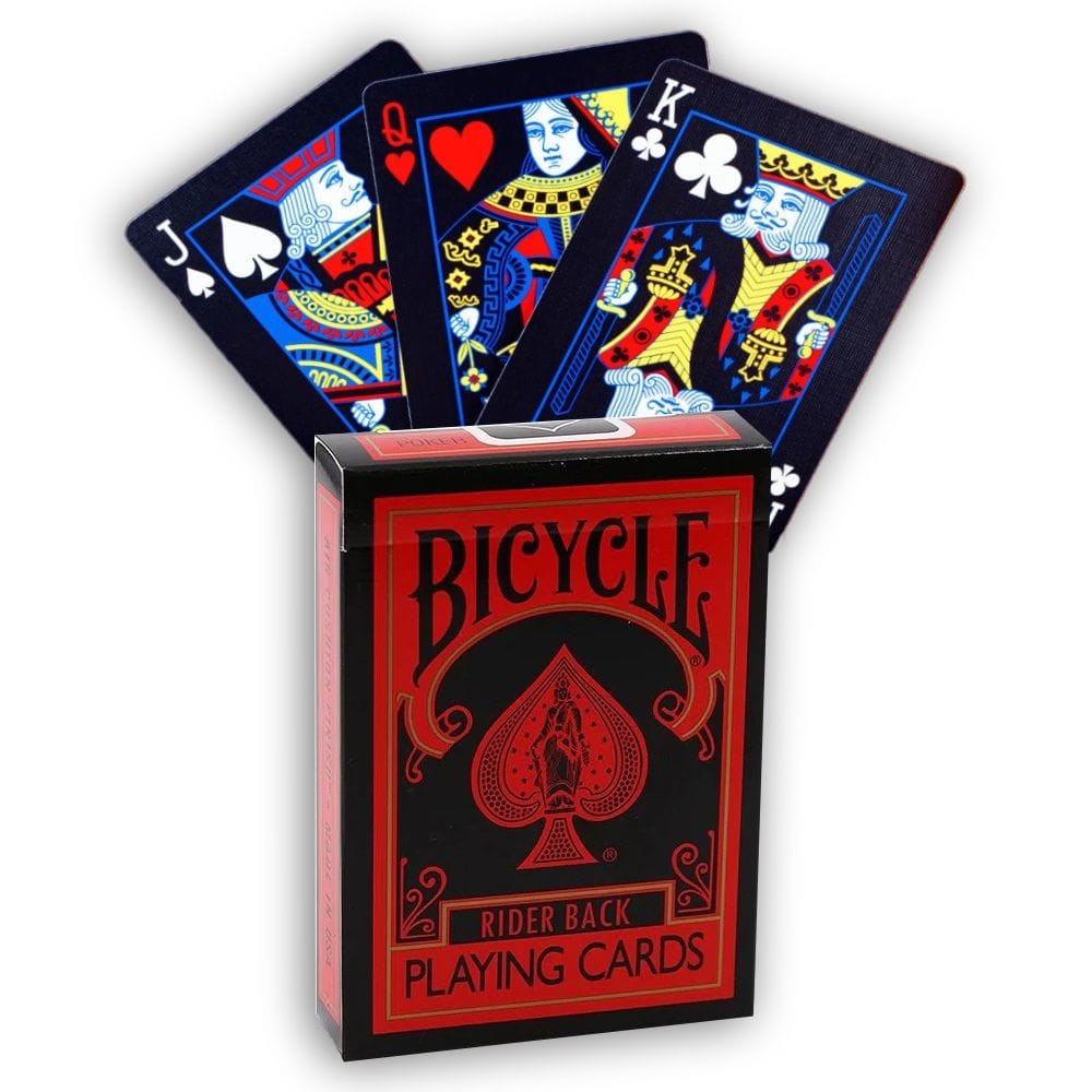 Bicycle ® Reverse (Red & Black) – 2 Özel Kart Hediyeli - Sihirci.com