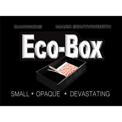 Eko Kutu - İskambil Eco Box - Siyah